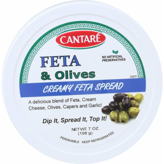 Cantare Cantare Feta and Olives Creamy Feta Spread, 7 oz