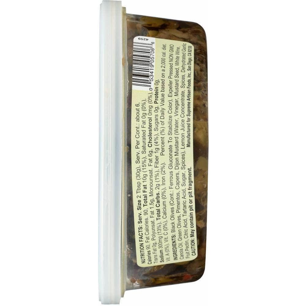 Cantare Cantare Traditional Olive Tapenade, 6 oz