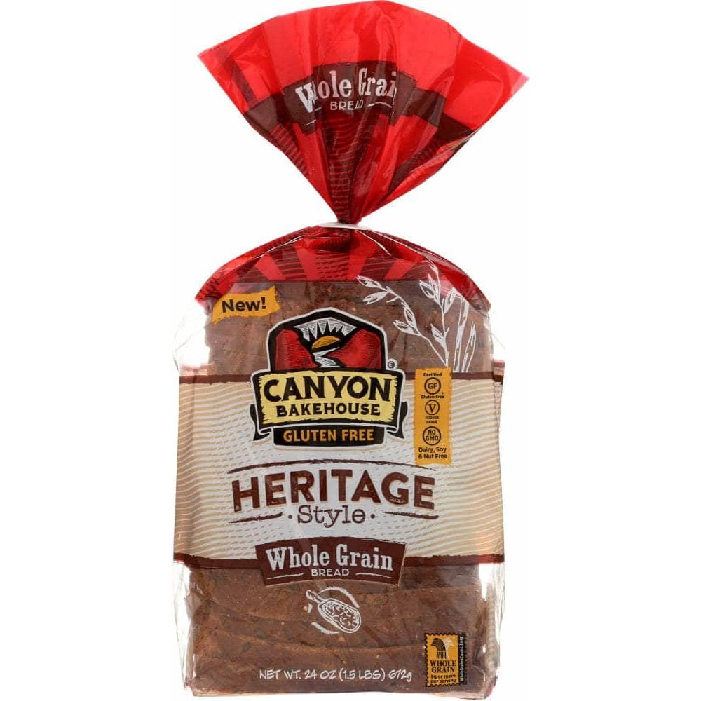 Canyon Bakehouse Canyon Bakehouse Heritage Style Whole Grain Bread, 24 oz