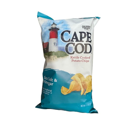 Cape Cod Cape Cod Potato Chips, Sea Salt and Vinegar Kettle Cooked Chips, 7.5 oz