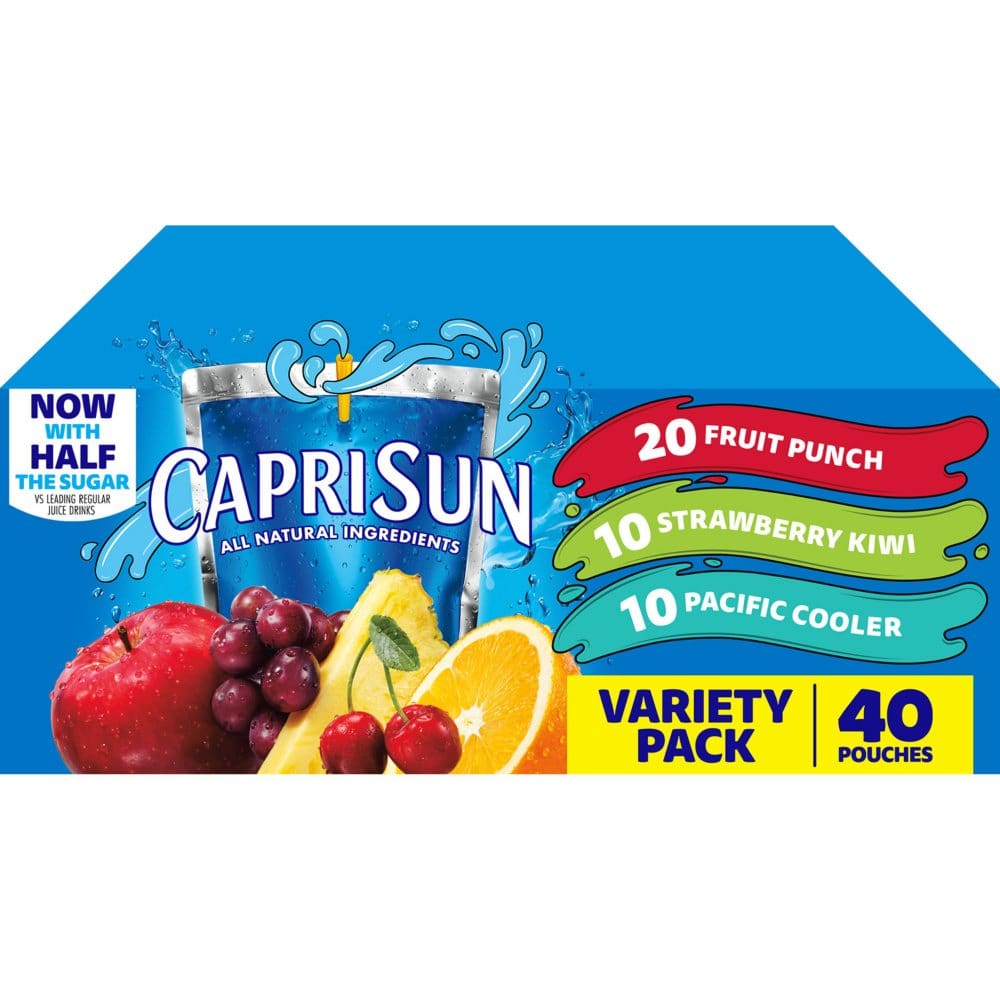 Capri Sun Variety Pack (6 oz. 40 pk.) - Juice & Kids Drinks - Capri