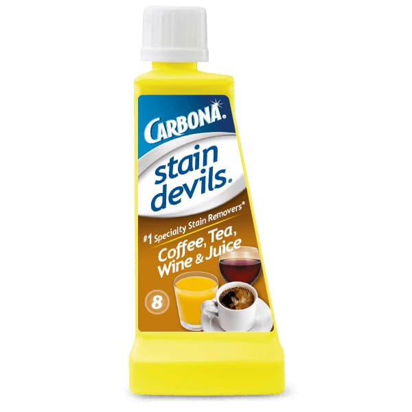 CARBONA: Stain Devils #8 Coffee Tea Wine and Juice 1.76 oz (Pack of 5) - Grocery > Beverages > Coffee Tea & Hot Cocoa - CARBONA