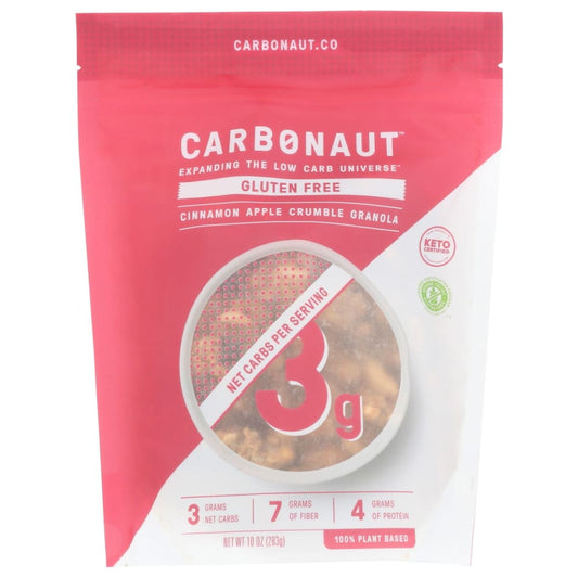 CARBONAUT: Crumble Granola Cinnamon Apple 10 OZ (Pack of 3) - Breakfast > Breakfast Foods - CARBONAUT