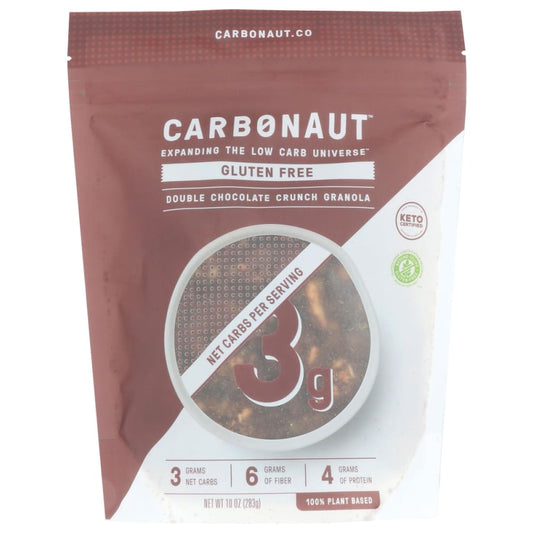 CARBONAUT: Crunch Granola Double Chocolate 10 OZ (Pack of 3) - Breakfast > Breakfast Foods - CARBONAUT