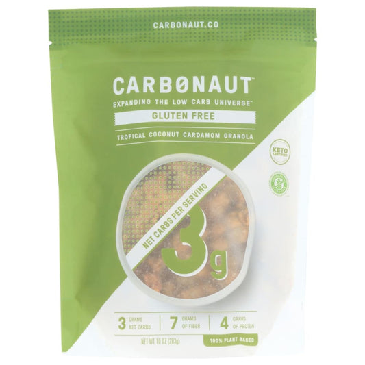 CARBONAUT: Granola Tropical Coconut Cardamom 10 OZ (Pack of 3) - Breakfast > Breakfast Foods - CARBONAUT