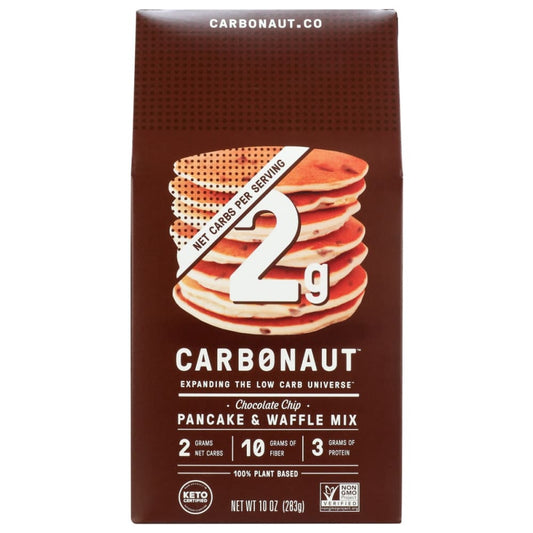 CARBONAUT: Pancake and Waffle Mix Chocolate Chip 10 oz (Pack of 3) - Grocery > Cooking & Baking > Baking Ingredients - CARBONAUT