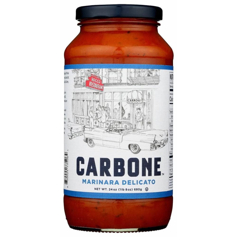 CARBONE Grocery > Pantry > Pasta and Sauces CARBONE: Sauce Delicato Marinara, 24 oz