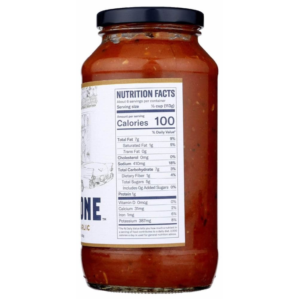 CARBONE Grocery > Pantry > Pasta and Sauces CARBONE: Sauce Roasted Garlic, 24 oz