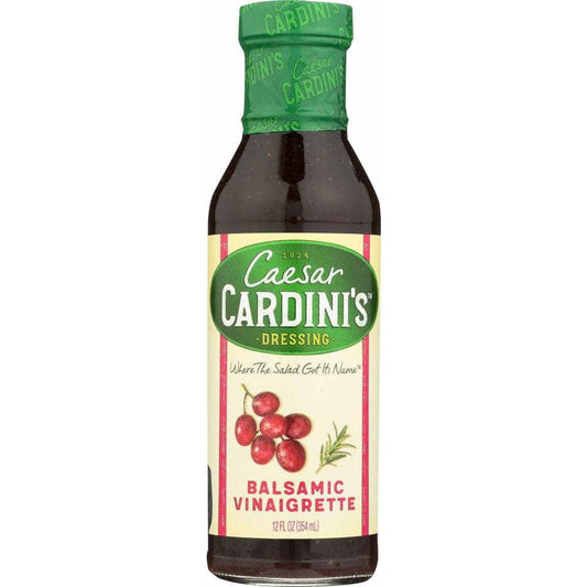 Caesar Cardinis Cardini's Balsamic Vinaigrette Dressing, 12 oz