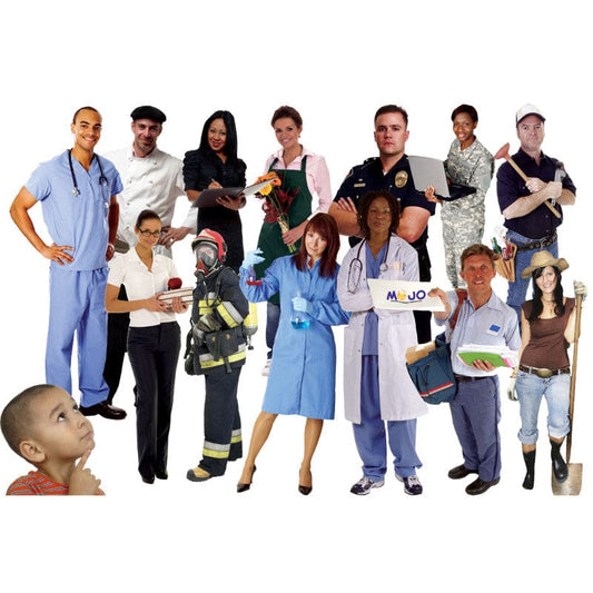 Career Possibilities Floor Puzzle (Pack of 2) - Floor Puzzles - Mojo Education