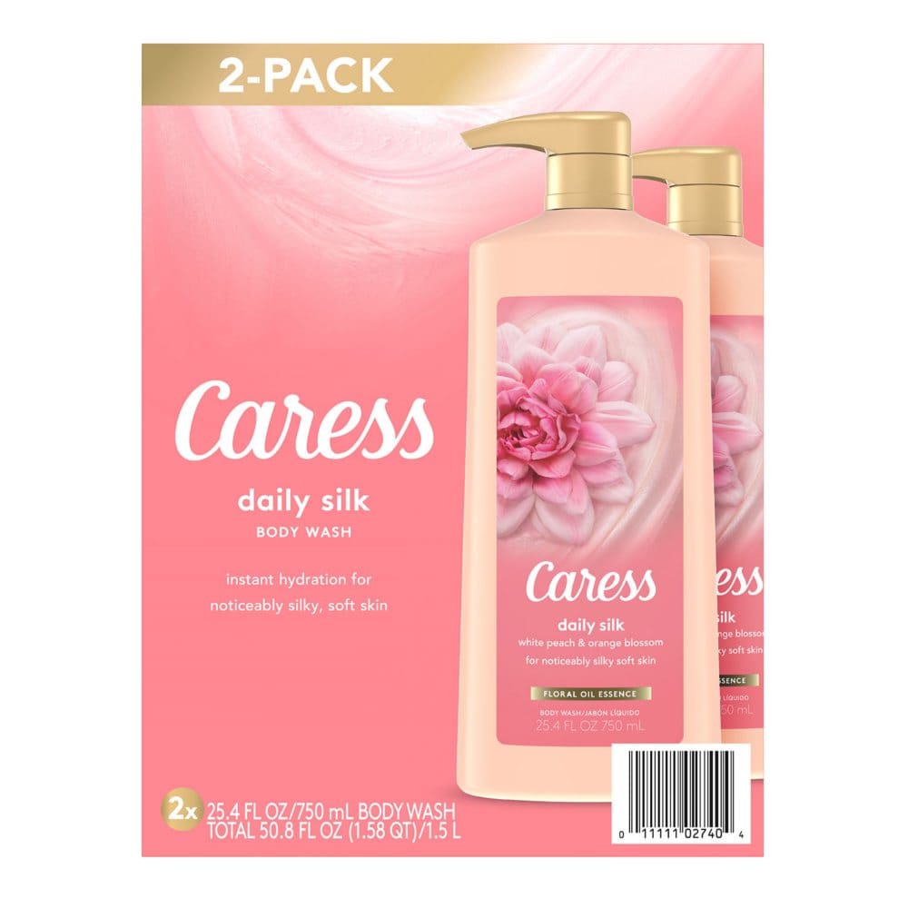 Caress Daily Silk Hydrating Body Wash Floral Oil Essence (25.4 fl. oz. 2 pk.) - Bath & Body - Caress Daily