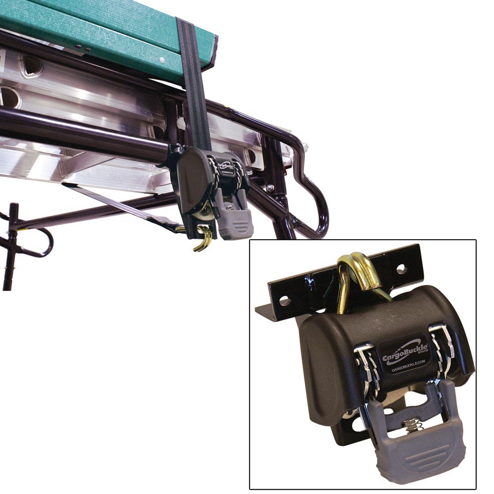 CargoBuckle Ladder Rack System - 1.25 Square 7’ Pair - Trailering | Tie-Downs - CargoBuckle