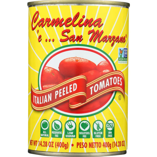 CARMELINA E SAN MARZANO: Tomato Italian Whole Puree 14.28 oz (Pack of 5) - Grocery > Meal Ingredients > WATER BOTTLES - CARMELINA E SAN