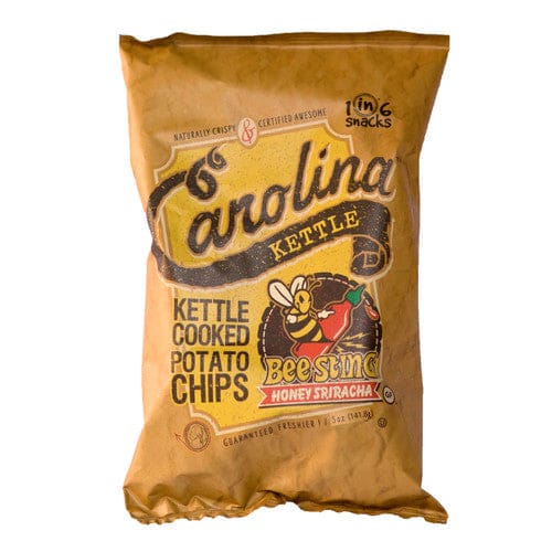 Carolina Kettle Honey Sriracha Kettle Cooked Potato Chips 5oz (Case of 14) - Snacks/Bulk Snacks - Carolina Kettle