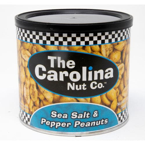 Carolina Nut Compay Sea Salt & Pepper Peanuts 12oz (Case of 6) - Nuts - Carolina Nut Compay