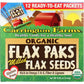 Carrington Farms Carrington Farms Organic Milled Flax Seeds Pack of 12, 5.08 oz