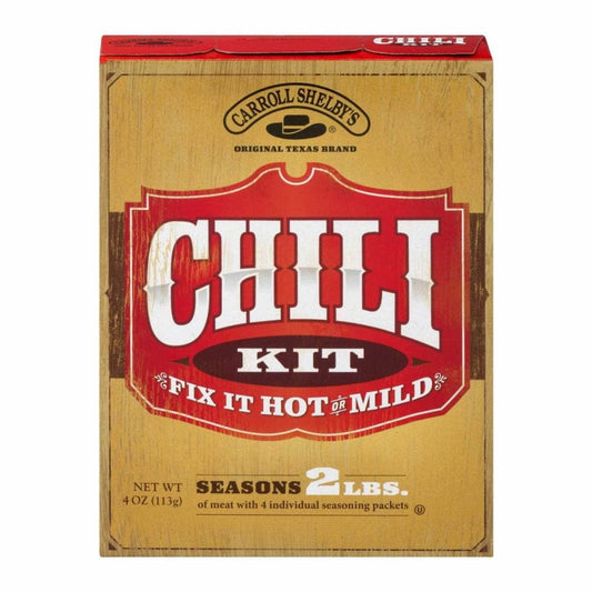 Wick Fowlers Carroll Shelby's Chili Kit, 4 oz