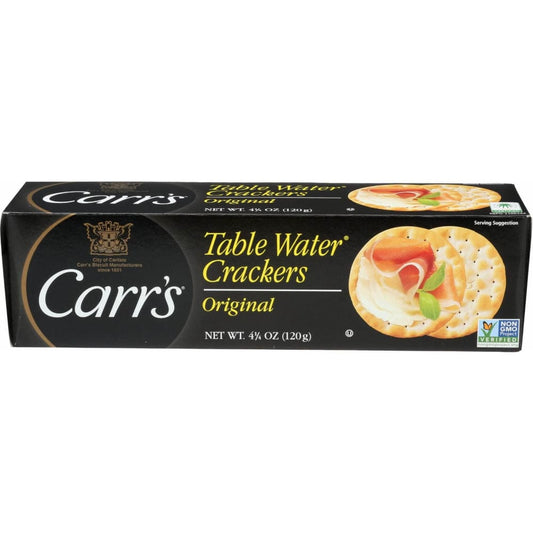 CARRS CARRS Table Water Original Crackers, 4.25 oz