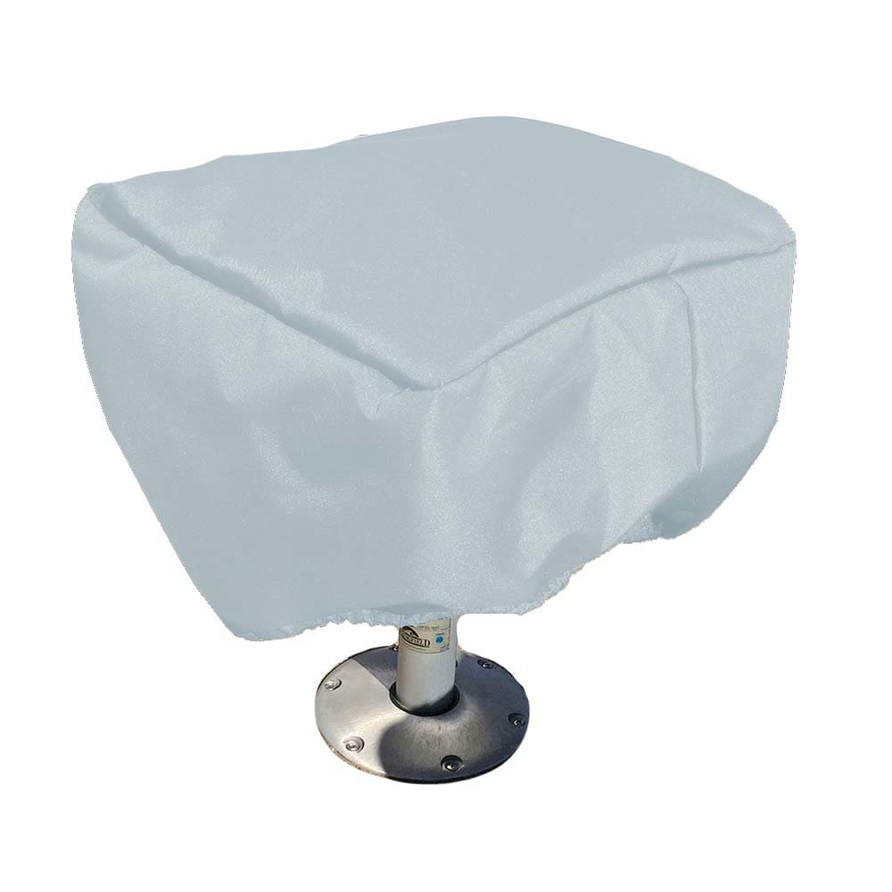 Carver Poly-Flex II Fishing Chair Cover - Fits up to 15H x 20W x 20D - Grey - Winterizing | Winter Covers,Boat Outfitting | Winter Covers -