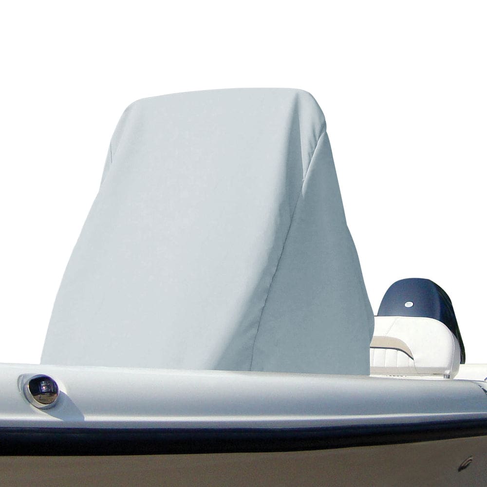Carver Poly-Flex II Medium Center Console Universal Cover - 45D x 36W x 46H - Grey - Winterizing | Winter Covers,Boat Outfitting | Winter