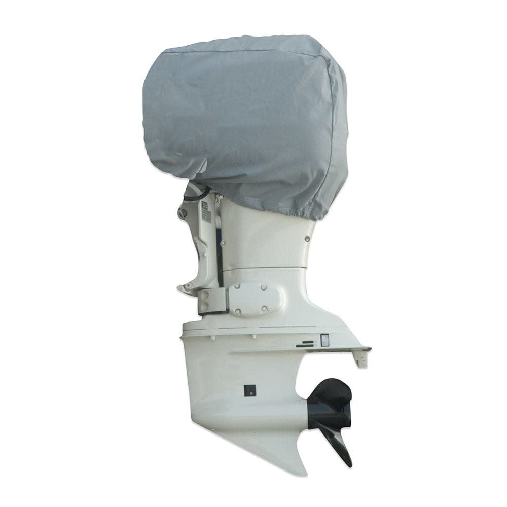 Carver Sun-DURA® 5 HP Universal Motor Cover - 18L x 10H x 12W - Grey - Winterizing | Winter Covers,Boat Outfitting | Winter Covers - Carver