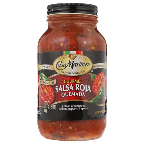 CASA MARTINEZ: Salsa Red 34 OZ (Pack of 2) - Dips - CASA MARTINEZ