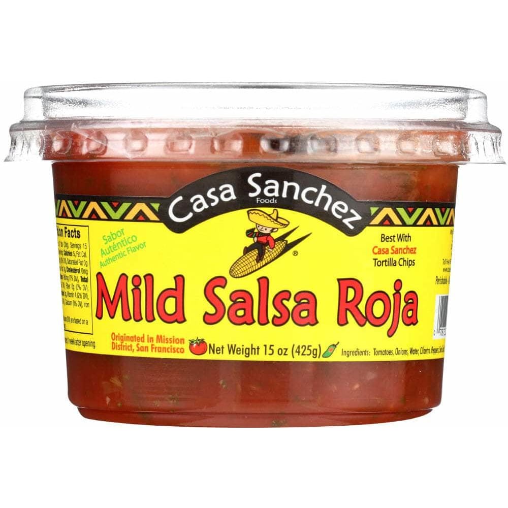 Casa Sanchez Foods Casa Sanchez Foods Mild Salsa Roja, 15 oz