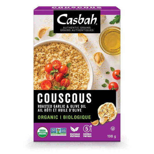 CASBAH Casbah Roasted Garlic Olive Oil Couscous Organic, 7 Oz