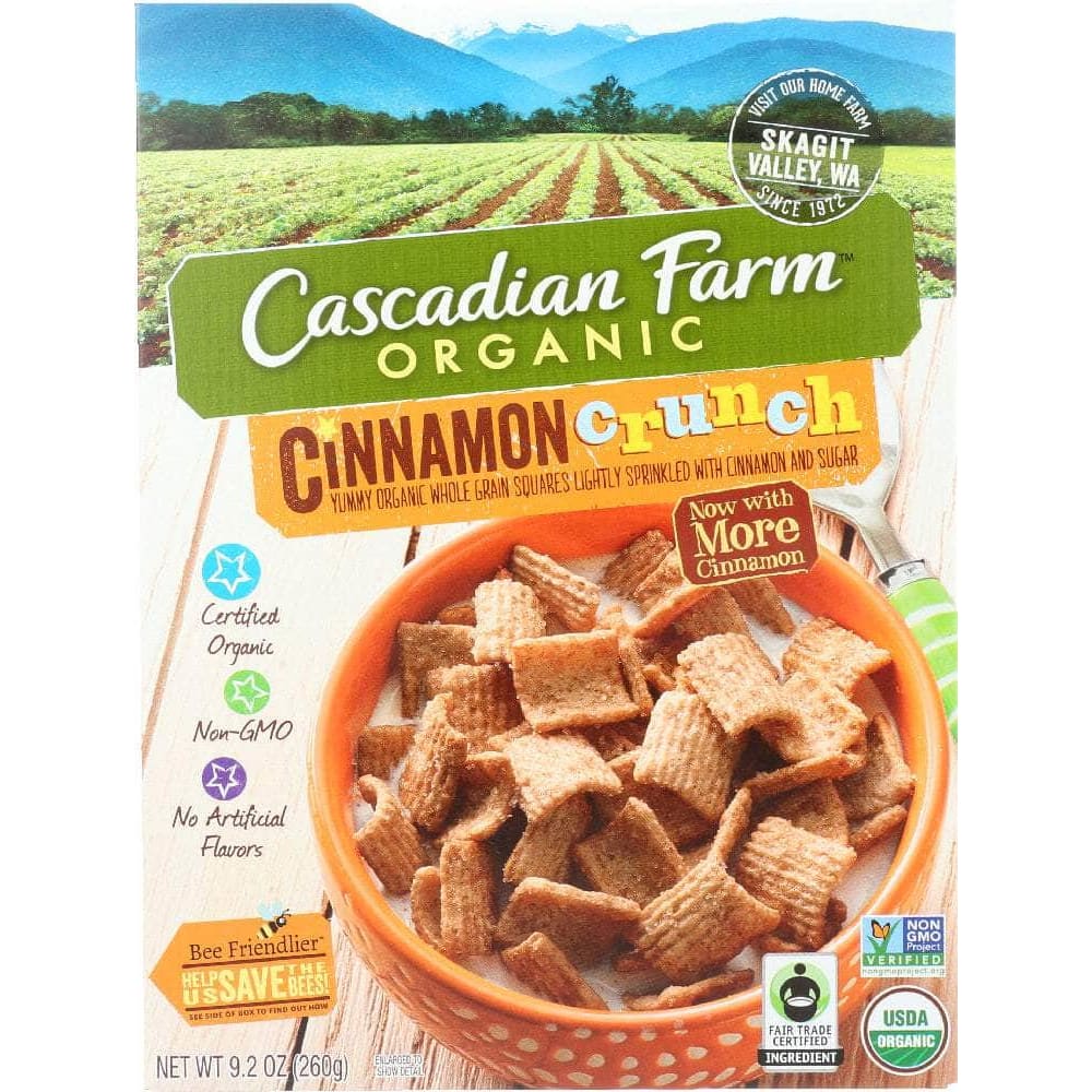 Cascadian Farm Cascadian Farm Cinnamon Crunch Cereal, 9.2 oz