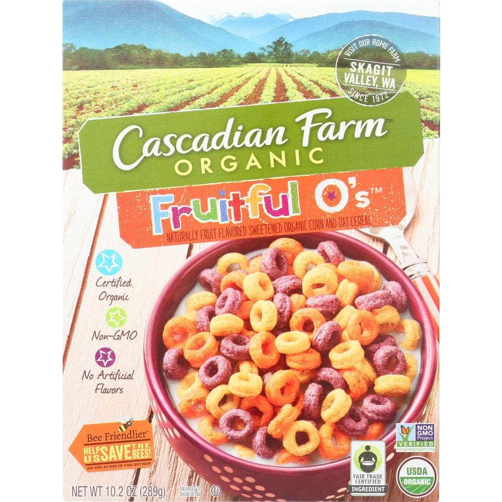 Cascadian Farm Cascadian Farm Fruitful O's Cereal, 10.2 oz