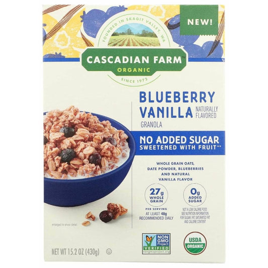 CASCADIAN FARM Cascadian Farm Granola Blubry Van No Sug, 15.2 Oz