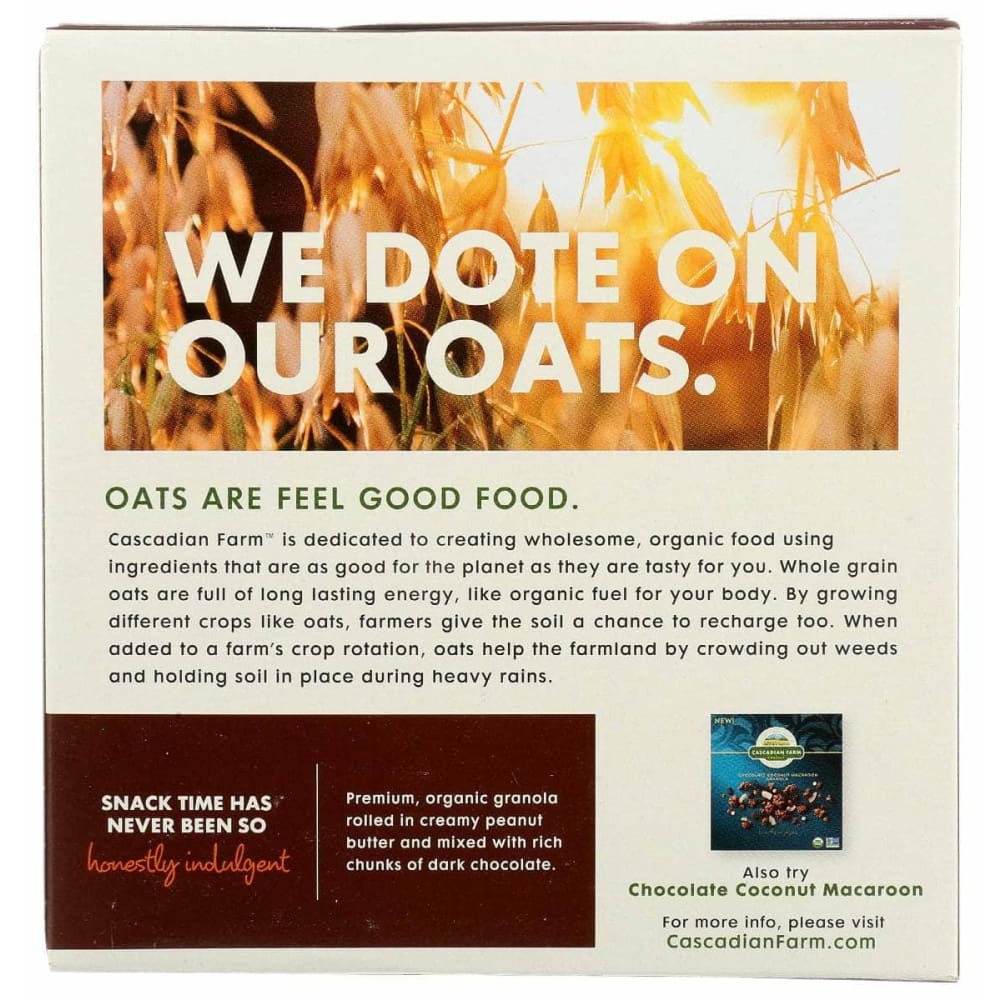 CASCADIAN FARM Cascadian Farm Granola Pb Choc Chunk, 12.2 Oz