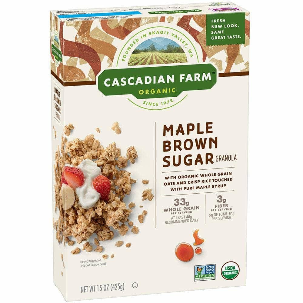 Cascadian Farm Cascadian Farm Maple Brown Sugar Granola, 15 oz