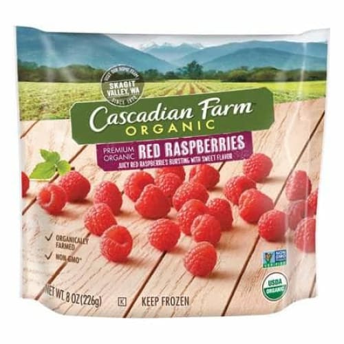 Cascadian Farm Cascadian Farm Organic Frozen Red Raspberries, 8 oz
