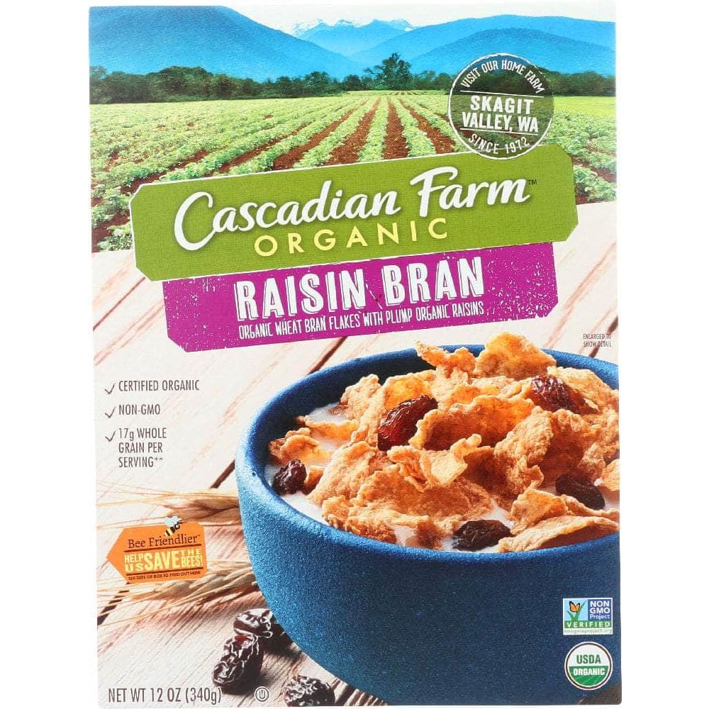 Cascadian Farm Cascadian Farm Raisin Bran Cereal, 12 oz