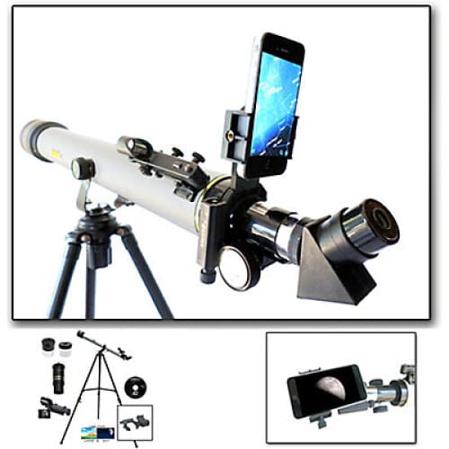 Cassini 800mm x 60mm Day/Night Telescope with Smartphone Adapter - Home/Sports & Fitness/Telescopes Binoculars & Microscopes/ - ShelHealth