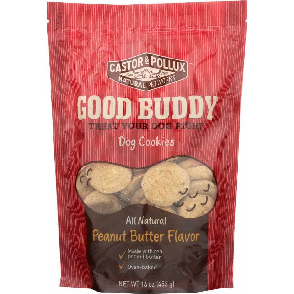 Castor & Pollux Castor & Pollux Dog Cookies Peanut Butter Flavor, 16 oz