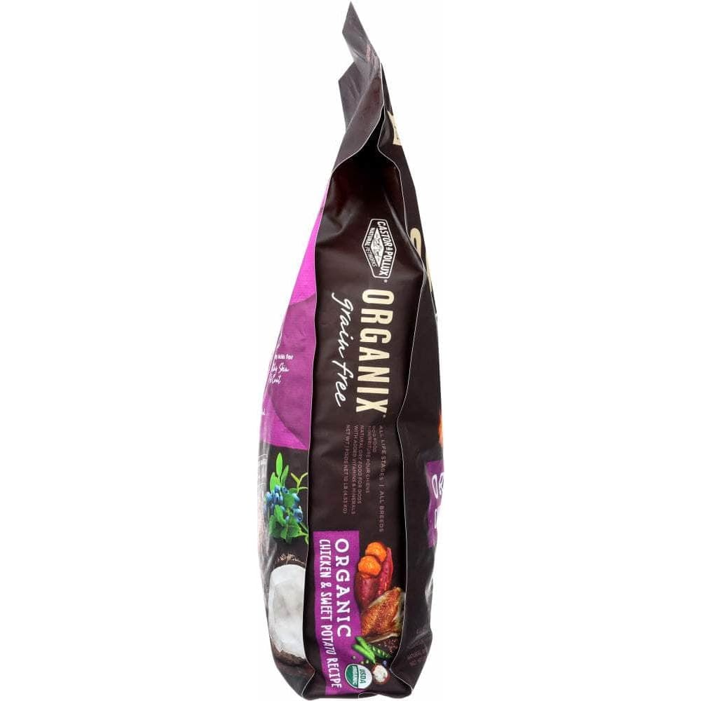 CASTOR & POLLUX Castor & Pollux Organix Grain Free Organic Chicken & Sweet Potato Recipe, 10 Lb