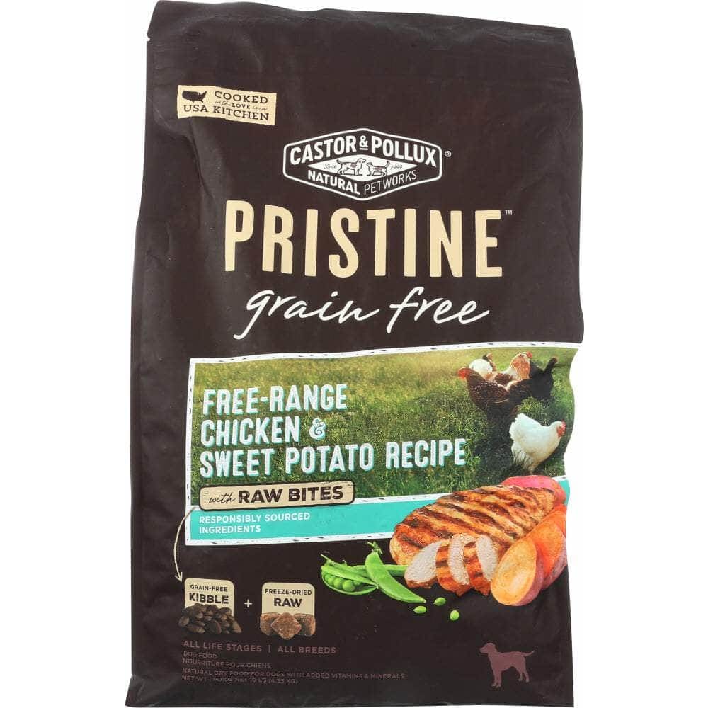 CASTOR & POLLUX Castor & Pollux Pristine Free-Range Chicken & Sweet Potato Recipe With Raw Bites, 10 Lb