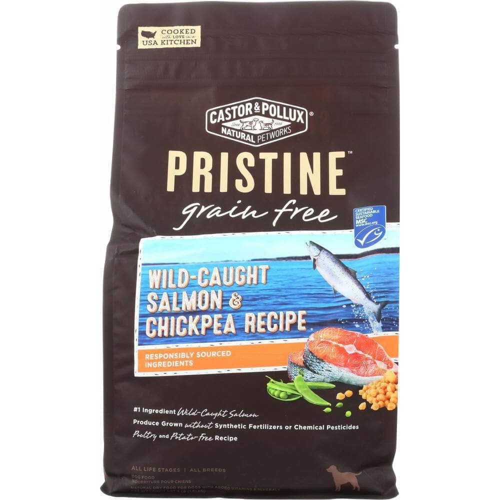 Castor & Pollux Castor & Pollux Pristine Grain Free Wild Caught Salmon & Chickpea Recipe 4 Lb