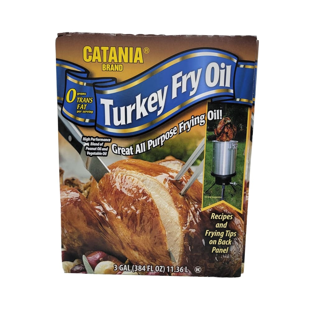 Catania Oils Catania Turkey Fry Oil 3 gal. - Home/Grocery Household & Pet/Canned & Packaged Food/Sauces Condiments & Dressings/Oil &