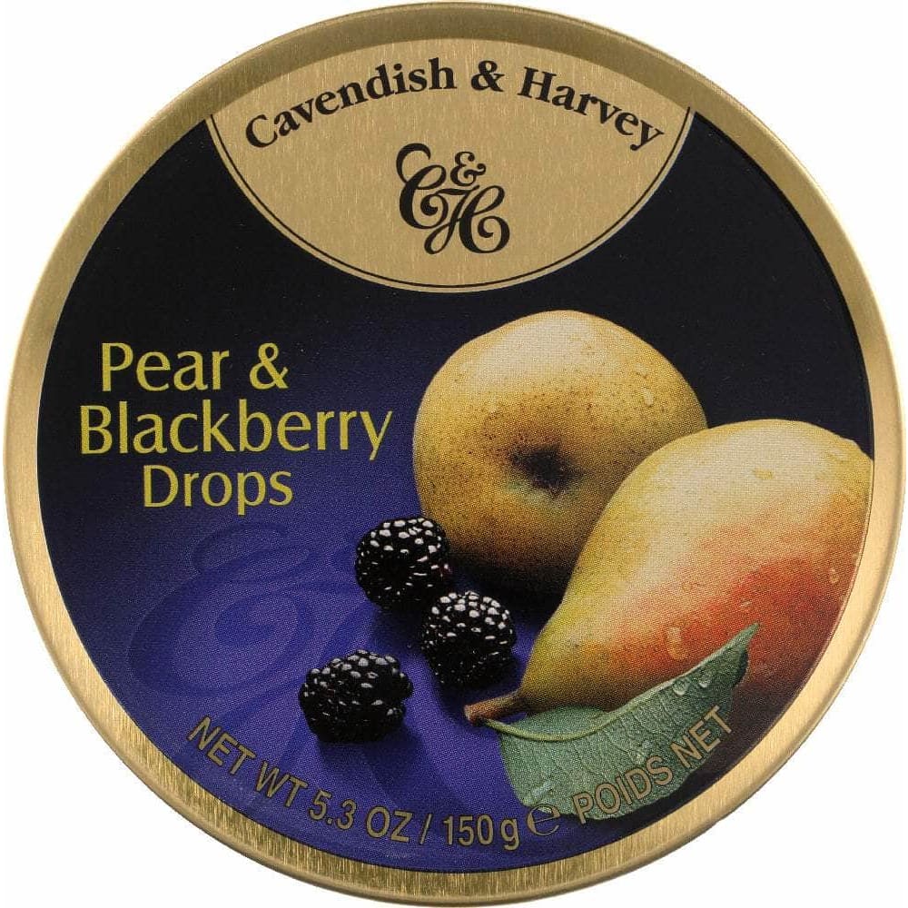 Cavendish & Harvey Cavendish & Harvey Candy Tin Pear & Blackberry, 5.3 oz