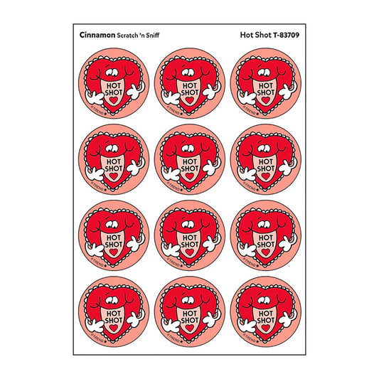 Stinky Stickers Cinnamon Scent Hot Shot (Pack of 12)