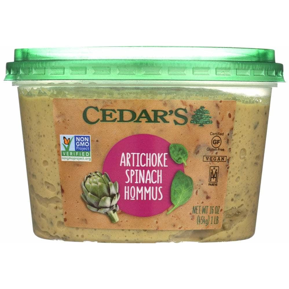 Cedars Cedars Artichoke Spinach Hummus 16 Oz