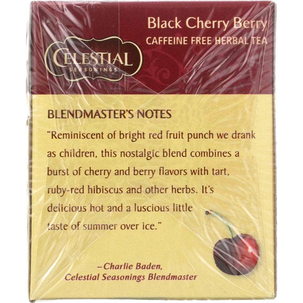 Celestial Seasonings Celestial Seasonings Black Cherry Berry Herbal Tea Caffeine Free, 20 bg