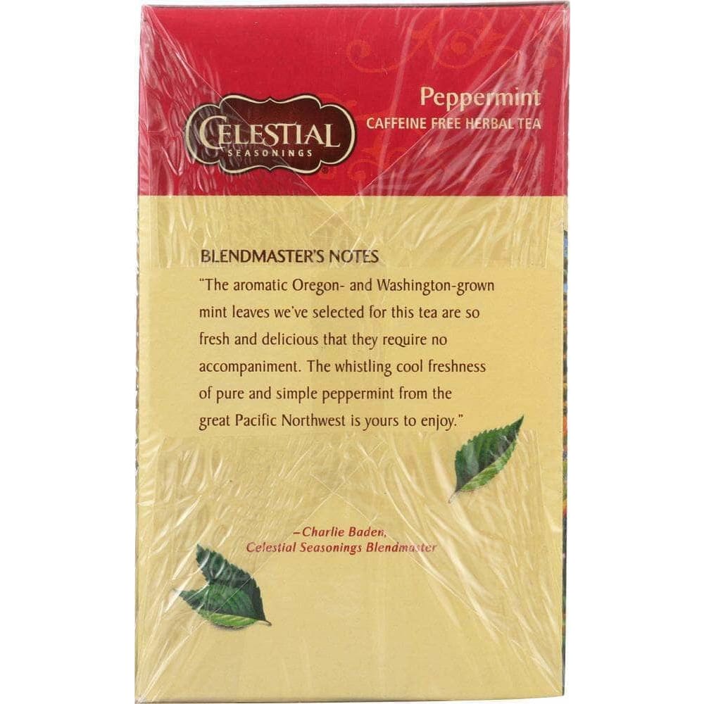 Celestial Seasonings Celestial Seasonings Peppermint Herbal Tea Pack of 40, 2.3 oz