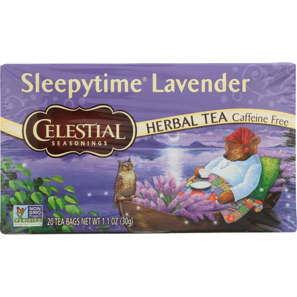CELESTIAL SEASONINGS: Sleepytime Lavender Tea 20 bg (Pack of 5) - Beverages > Coffee Tea & Hot Cocoa - CELESTIAL SEASONINGS