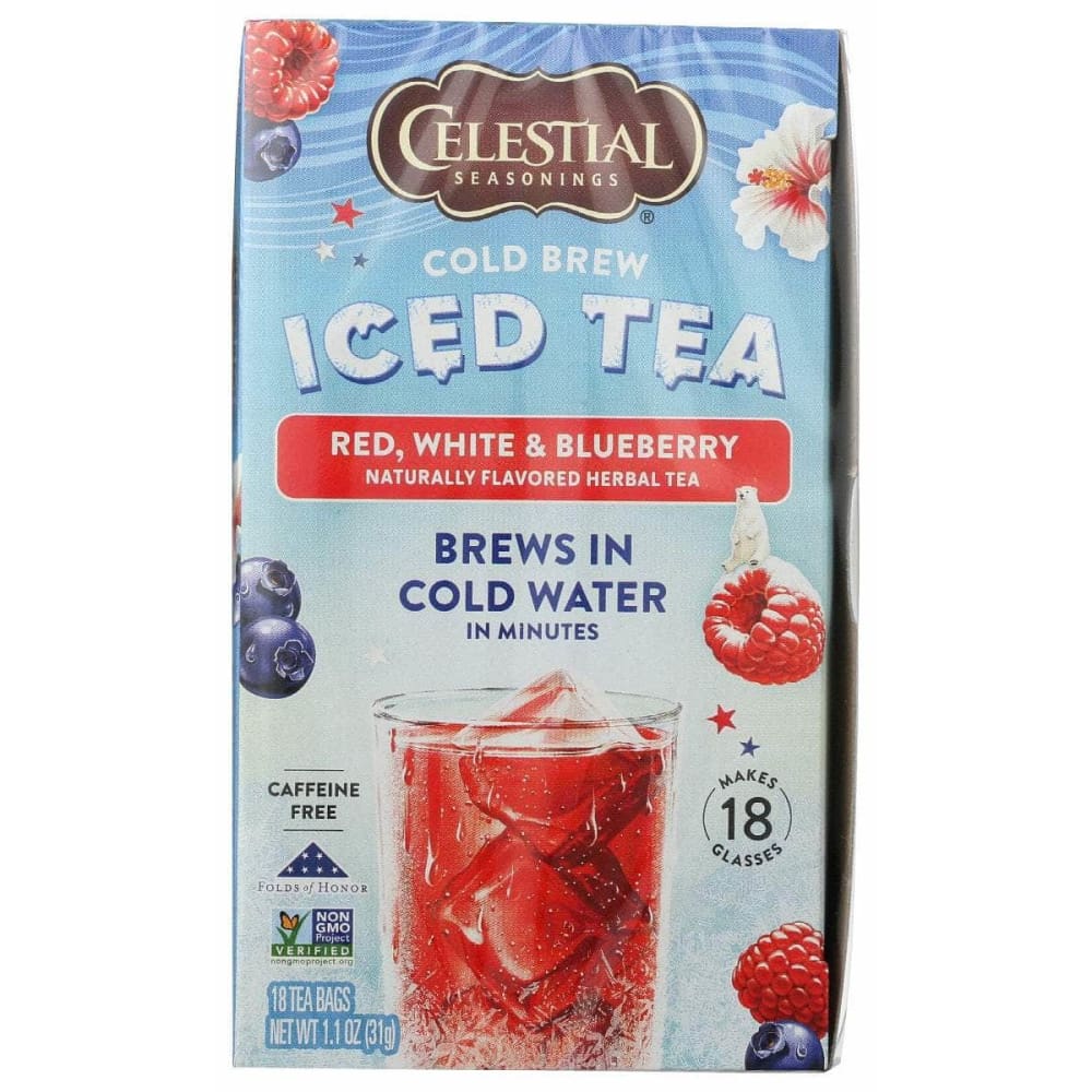 CELESTIAL SEASONINGS CELESTIAL SEASONINGS Tea Cld Brw Red Wht Blbry, 18 bg