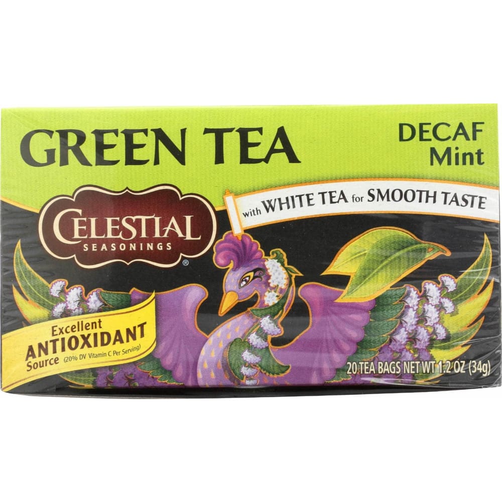 CELESTIAL SEASONINGS CELESTIAL SEASONINGS Tea Green Dcf Mint, 20 bg
