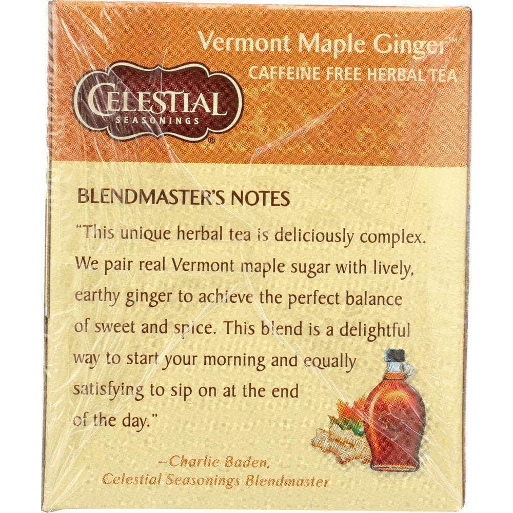 Celestial Seasonings Celestial Seasonings Vermont Maple Ginger Herbal Tea Pack of 20, 1 oz